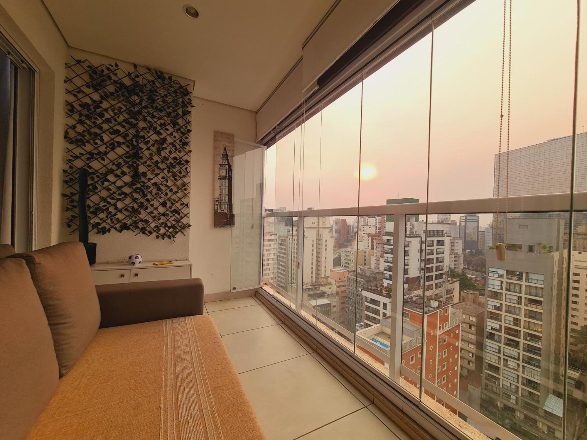 Ferienwohnung Studio Moderno & Rooftop Incrivel Augusta São Paulo Exterior foto